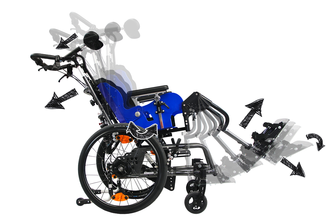 Kantelrollstühle Dynamis TSD
